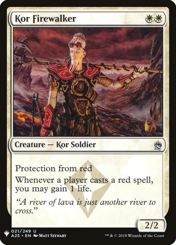 Kor Firewalker [Mystery Booster] MTG Single Magic: The Gathering  | Multizone: Comics And Games