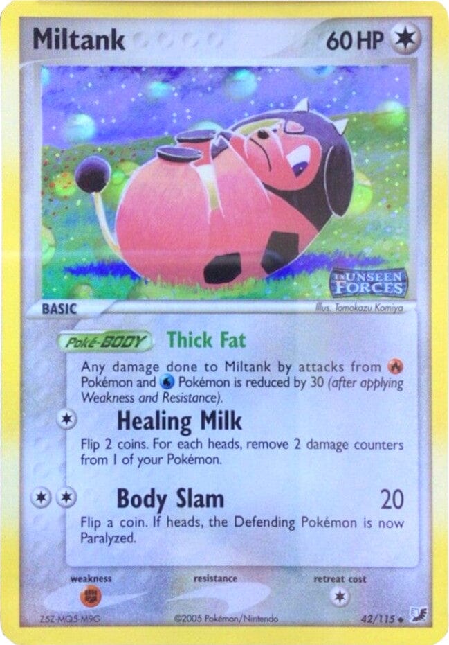 Miltank (42/115) (Stamped) [EX: Unseen Forces] Pokemon Single Pokémon  | Multizone: Comics And Games