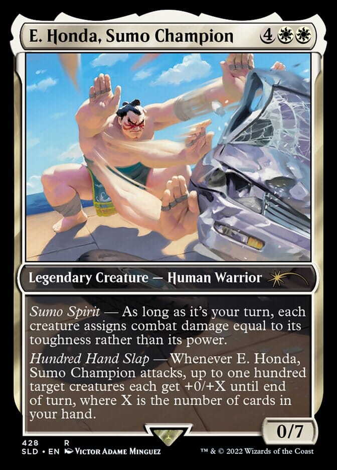 E. Honda, Sumo Champion [Secret Lair Drop Series] MTG Single Magic: The Gathering  | Multizone: Comics And Games