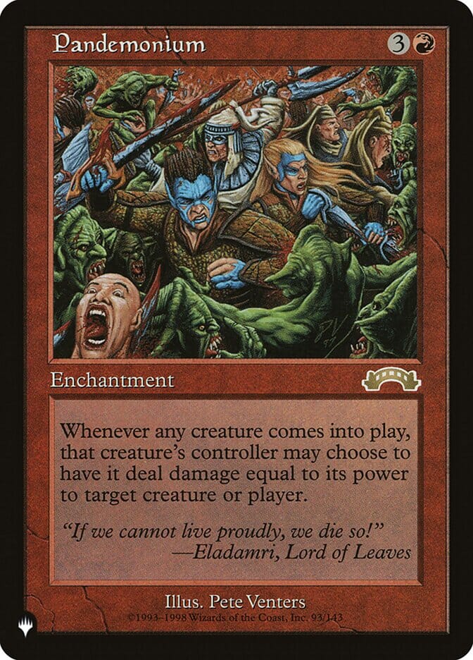 Pandemonium [The List] MTG Single Magic: The Gathering  | Multizone: Comics And Games