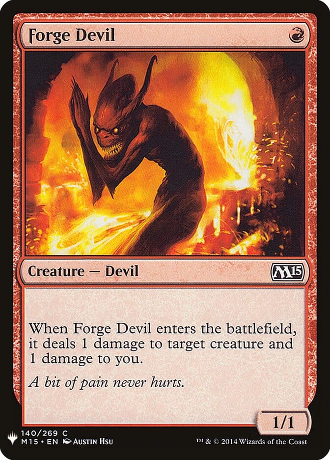 Forge Devil [Mystery Booster] MTG Single Magic: The Gathering  | Multizone: Comics And Games