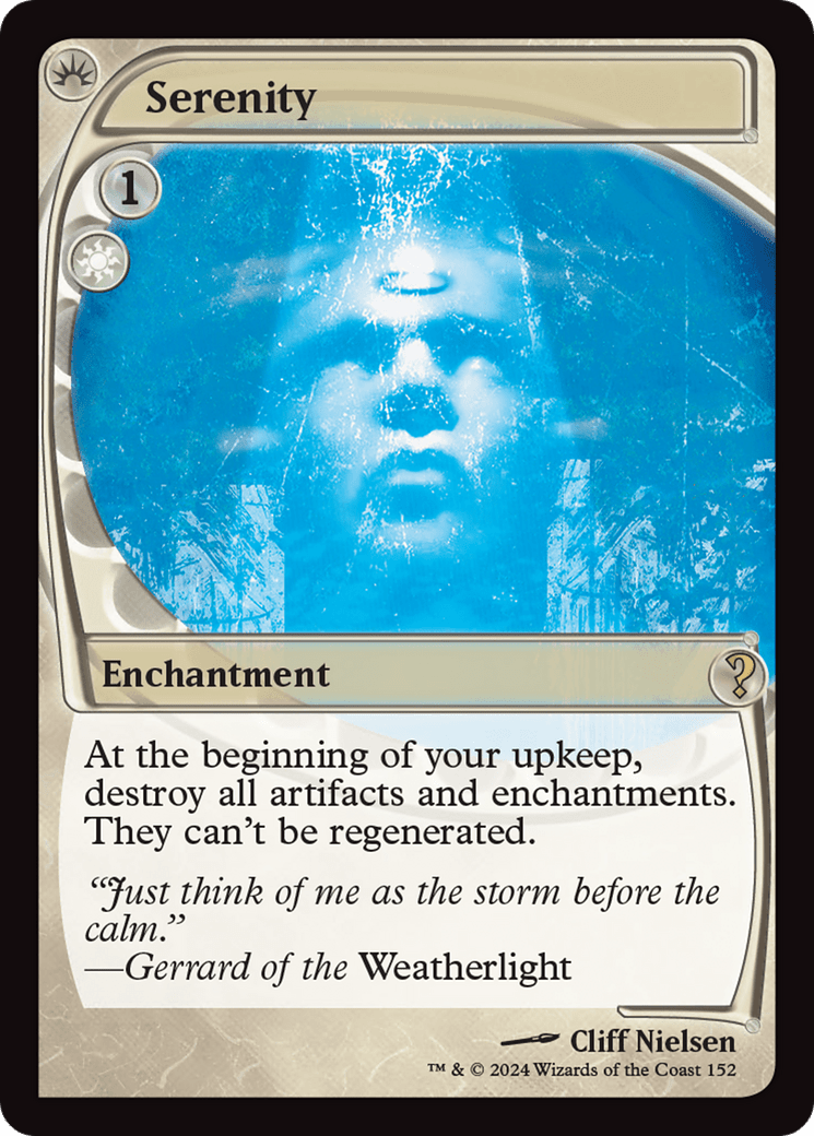Serenity (Future Sight) [Mystery Booster 2] MTG Single Magic: The Gathering  | Multizone: Comics And Games
