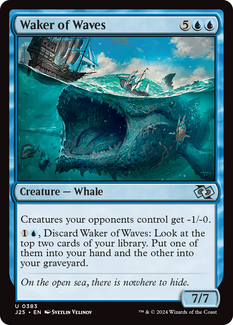 Waker of Waves [Foundations Jumpstart] MTG Single Magic: The Gathering  | Multizone: Comics And Games