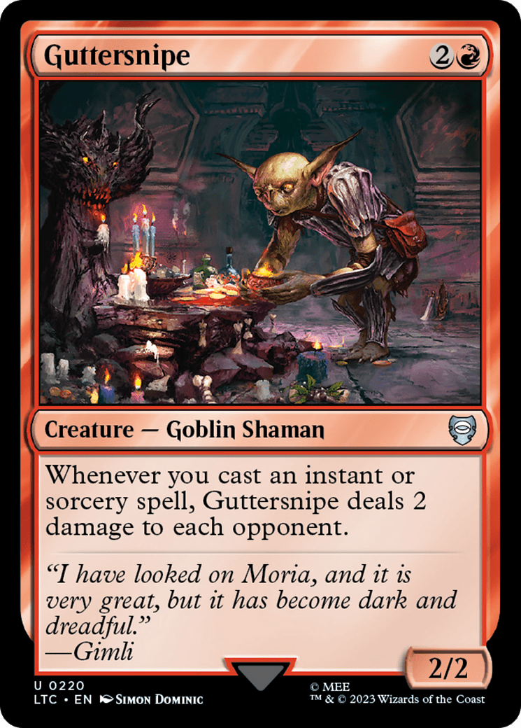 Guttersnipe [The Lord of the Rings: Tales of Middle-Earth Commander] MTG Single Magic: The Gathering  | Multizone: Comics And Games