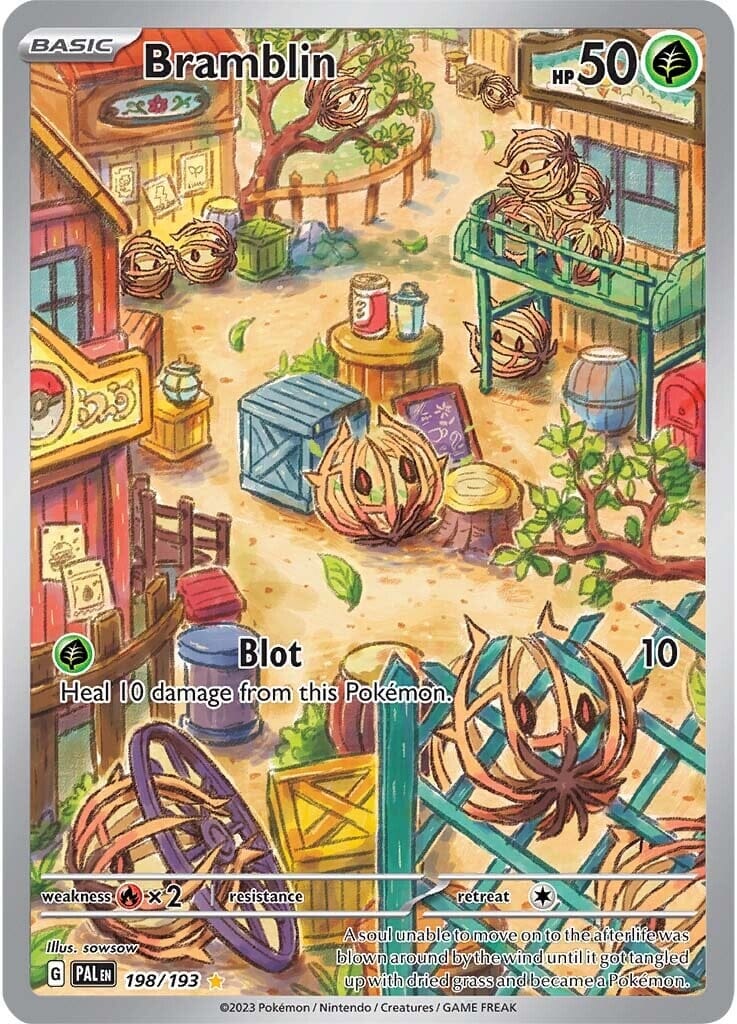 Bramblin (198/193) [Scarlet & Violet: Paldea Evolved] Pokemon Single Pokémon  | Multizone: Comics And Games