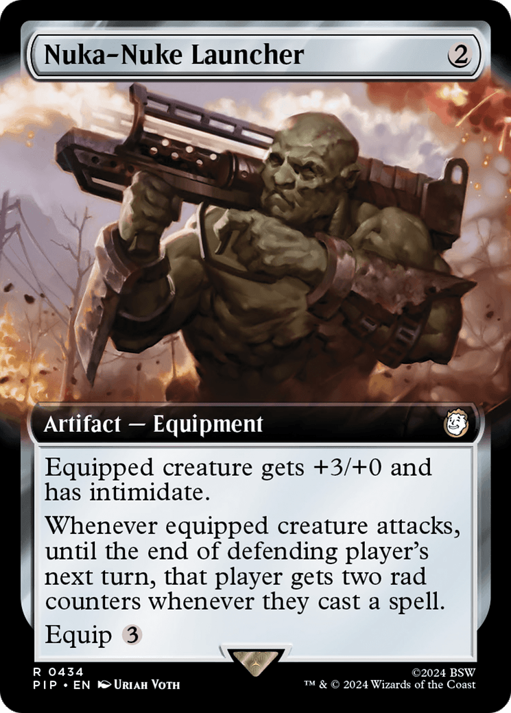 Nuka-Nuke Launcher (Extended Art) [Fallout] MTG Single Magic: The Gathering  | Multizone: Comics And Games