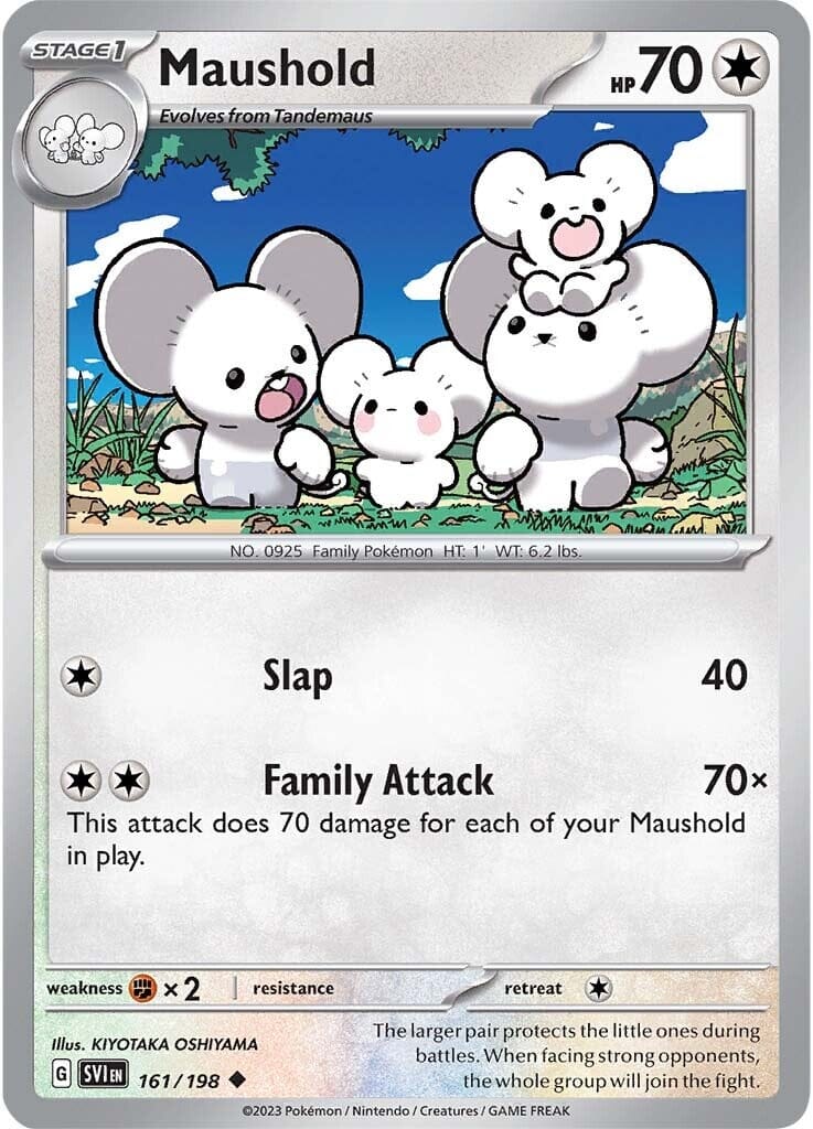 Maushold (161/198) [Scarlet & Violet: Base Set] Pokemon Single Pokémon  | Multizone: Comics And Games
