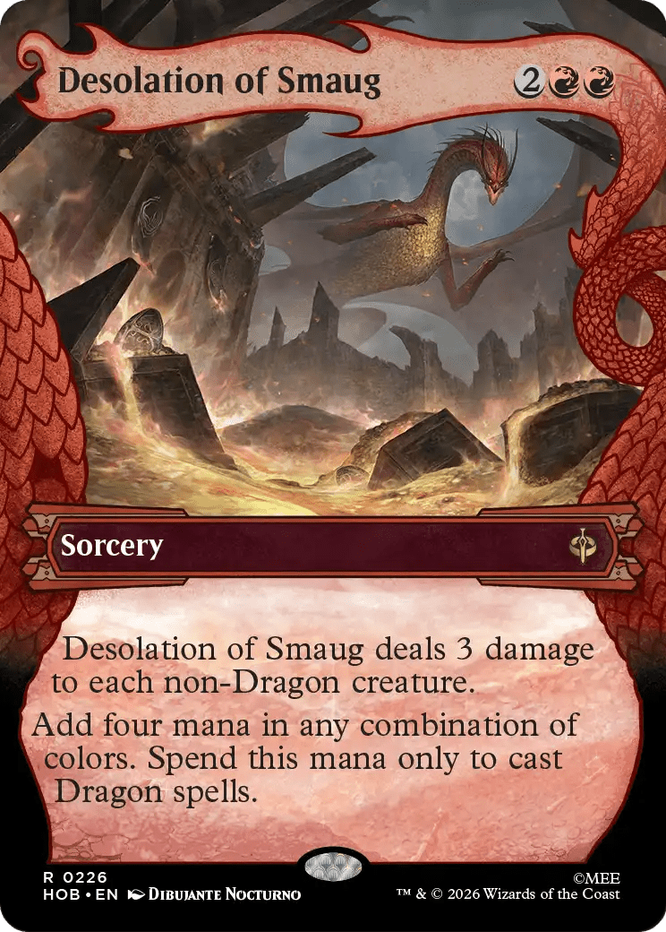 Desolation of Smaug (Showcase) [The Hobbit] MTG Single Magic: The Gathering  | Multizone: Comics And Games