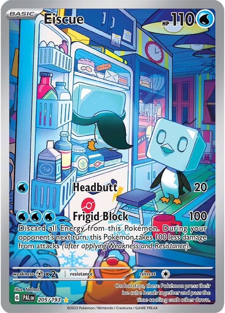 Eiscue (205/193) [Scarlet & Violet: Paldea Evolved] Pokemon Single Pokémon  | Multizone: Comics And Games