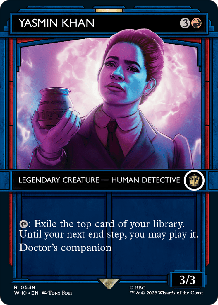 Yasmin Khan (Showcase) [Doctor Who] MTG Single Magic: The Gathering  | Multizone: Comics And Games
