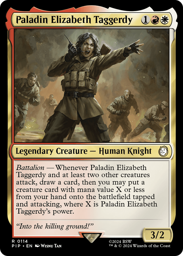 Paladin Elizabeth Taggerdy [Fallout] MTG Single Magic: The Gathering  | Multizone: Comics And Games