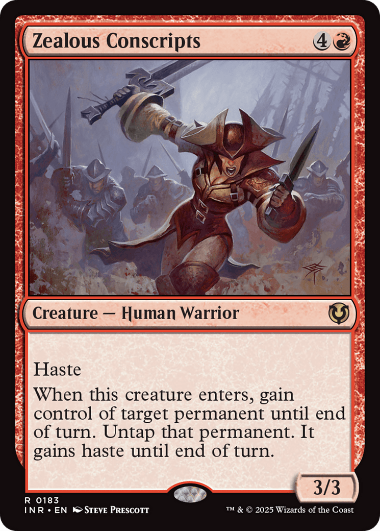 Zealous Conscripts [Innistrad Remastered] MTG Single Magic: The Gathering  | Multizone: Comics And Games