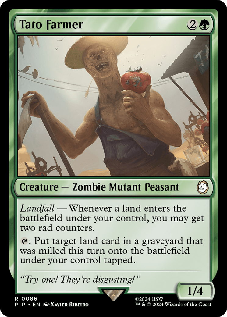 Tato Farmer [Fallout] MTG Single Magic: The Gathering  | Multizone: Comics And Games