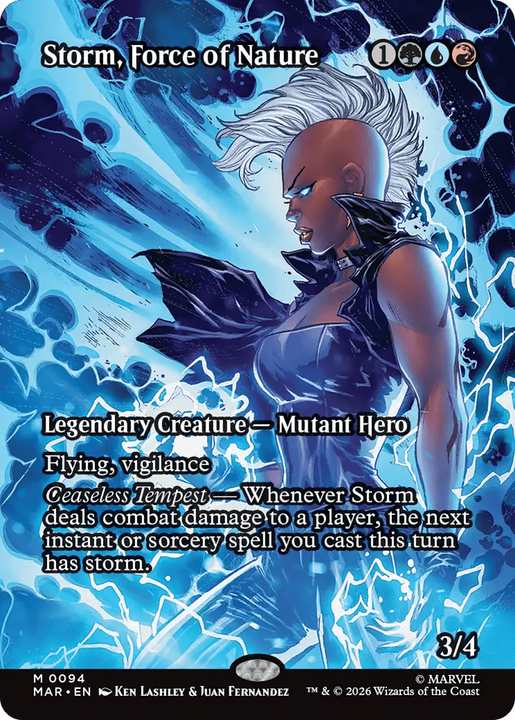 Storm, Force of Nature (Borderless) [Marvel Universe: Eternal-Legal] | Multizone: Comics And Games