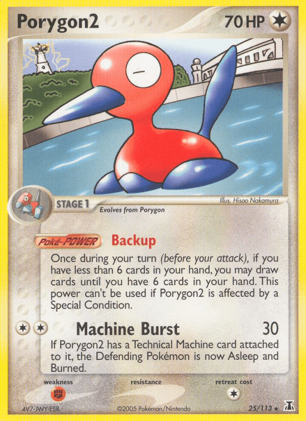 Porygon2 (25/113) [EX: Delta Species] Pokemon Single Pokémon  | Multizone: Comics And Games