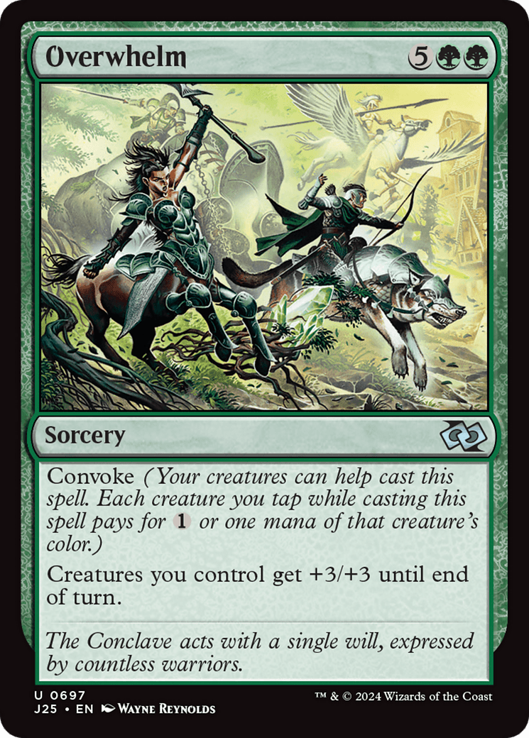 Overwhelm [Foundations Jumpstart] MTG Single Magic: The Gathering  | Multizone: Comics And Games