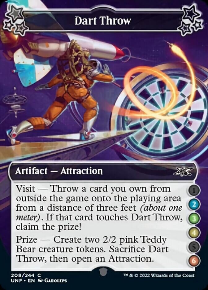 Dart Throw (2-3-4-6) [Unfinity] MTG Single Magic: The Gathering  | Multizone: Comics And Games