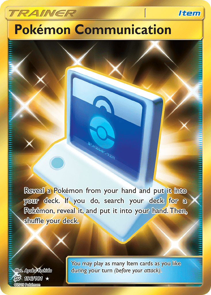 Pokemon Communication (196/181) [Sun & Moon: Team Up] Pokemon Single Pokémon  | Multizone: Comics And Games