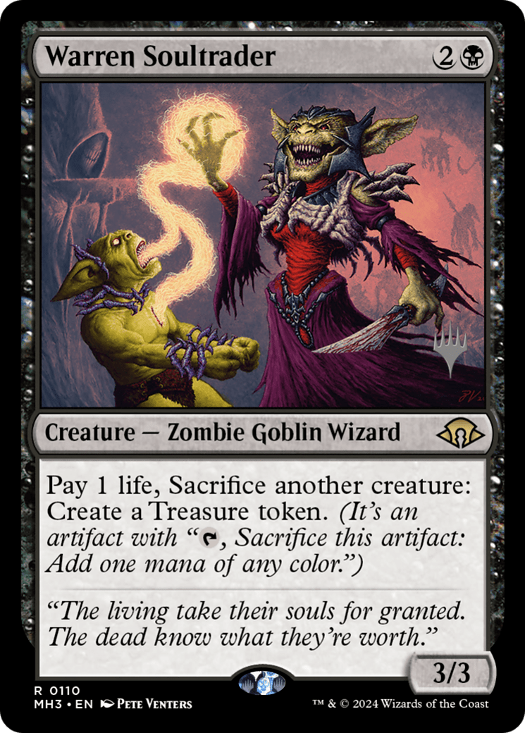 Warren Soultrader (Promo Pack) [Modern Horizons 3 Promos] MTG Single Magic: The Gathering  | Multizone: Comics And Games