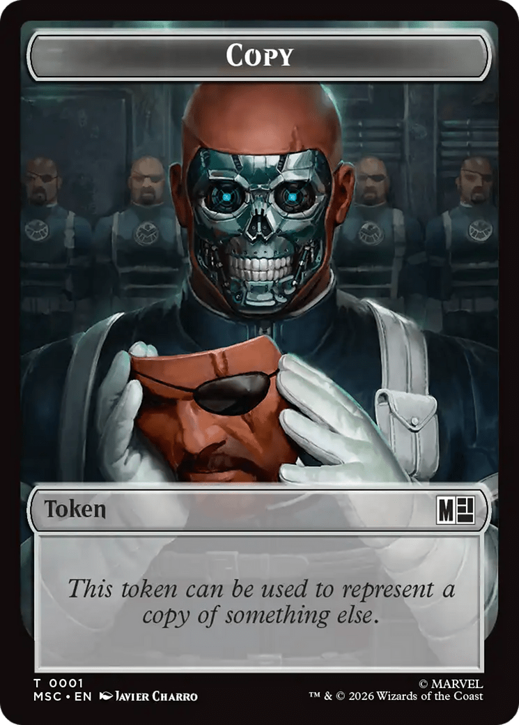 Soldier // Copy Double-Sided Token [Marvel Super Heroes Commander Tokens] MTG Single Magic: The Gathering  | Multizone: Comics And Games