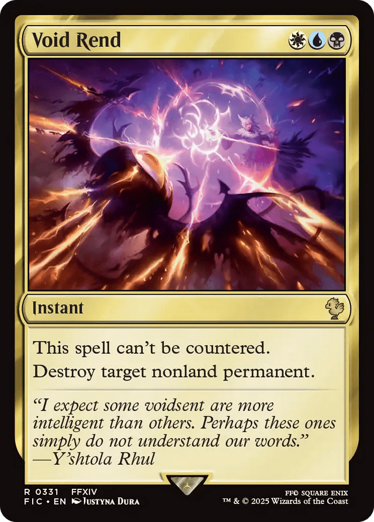 Void Rend [FINAL FANTASY Commander] MTG Single Magic: The Gathering  | Multizone: Comics And Games