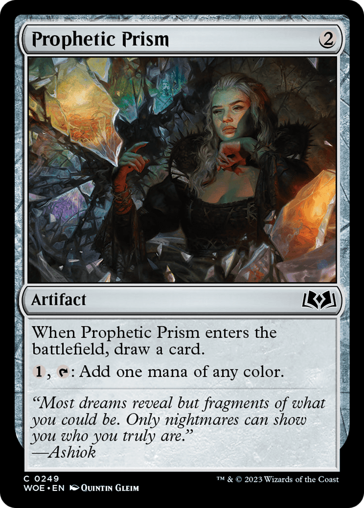 Prophetic Prism [Wilds of Eldraine] MTG Single Magic: The Gathering  | Multizone: Comics And Games