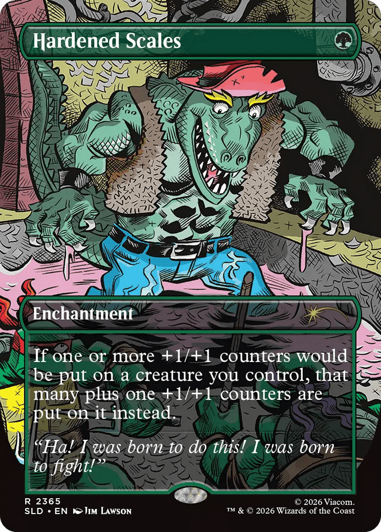 Hardened Scales [Secret Lair Drop Series] MTG Single Magic: The Gathering  | Multizone: Comics And Games