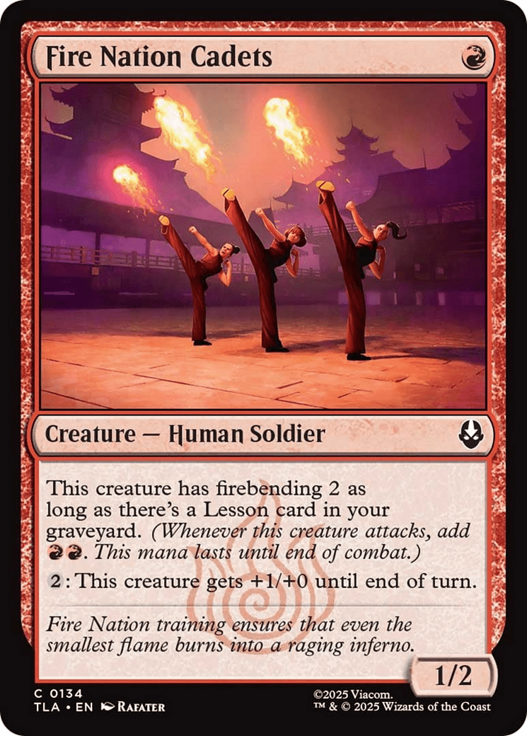 Fire Nation Cadets [Avatar: The Last Airbender] MTG Single Magic: The Gathering  | Multizone: Comics And Games