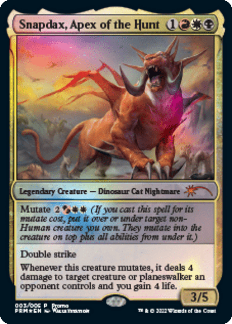 Snapdax, Apex of the Hunt [Year of the Tiger 2022] MTG Single Magic: The Gathering  | Multizone: Comics And Games