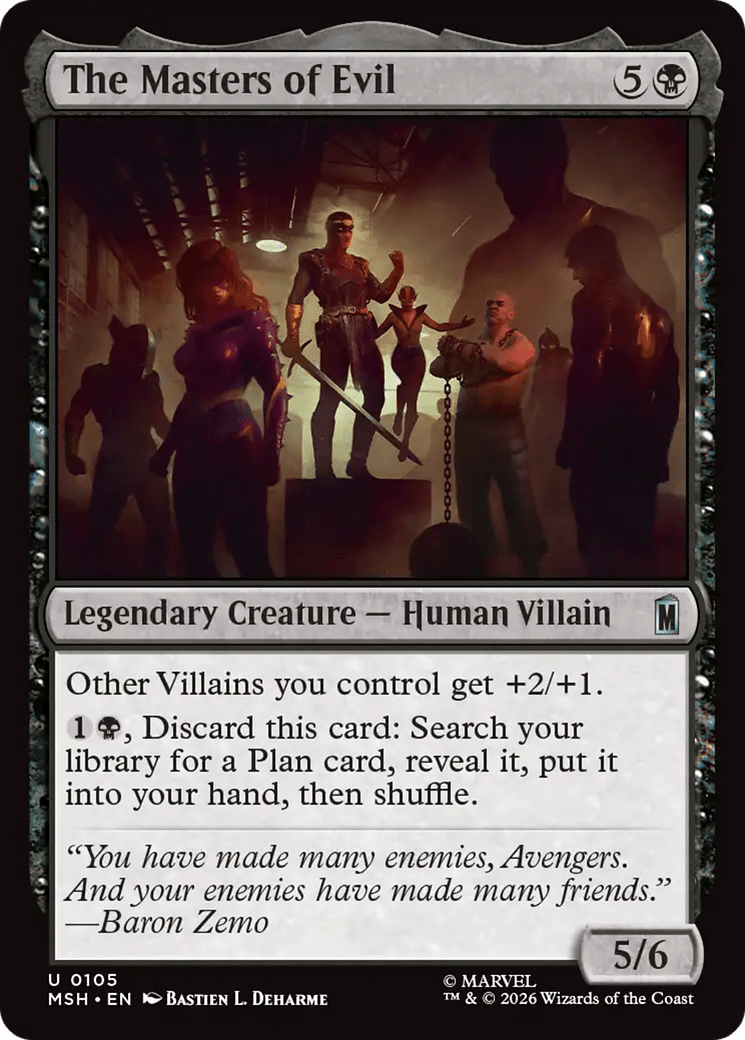 The Masters of Evil [Marvel Super Heroes] MTG Single Magic: The Gathering  | Multizone: Comics And Games