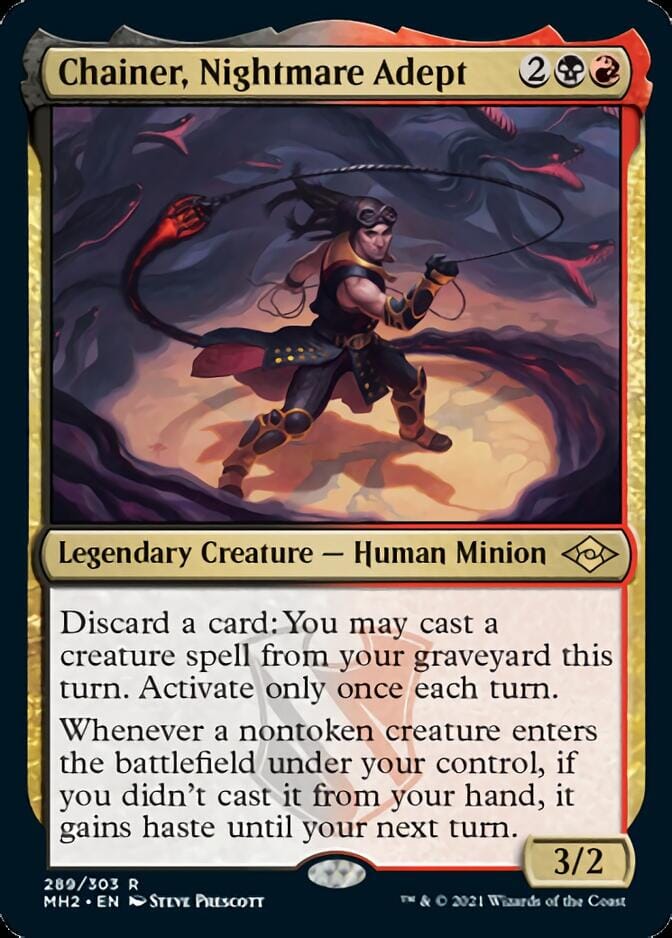 Chainer, Nightmare Adept [Modern Horizons 2] MTG Single Magic: The Gathering  | Multizone: Comics And Games