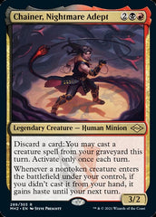 Chainer, Nightmare Adept (Foil Etched) [Modern Horizons 2] MTG Single Magic: The Gathering  | Multizone: Comics And Games