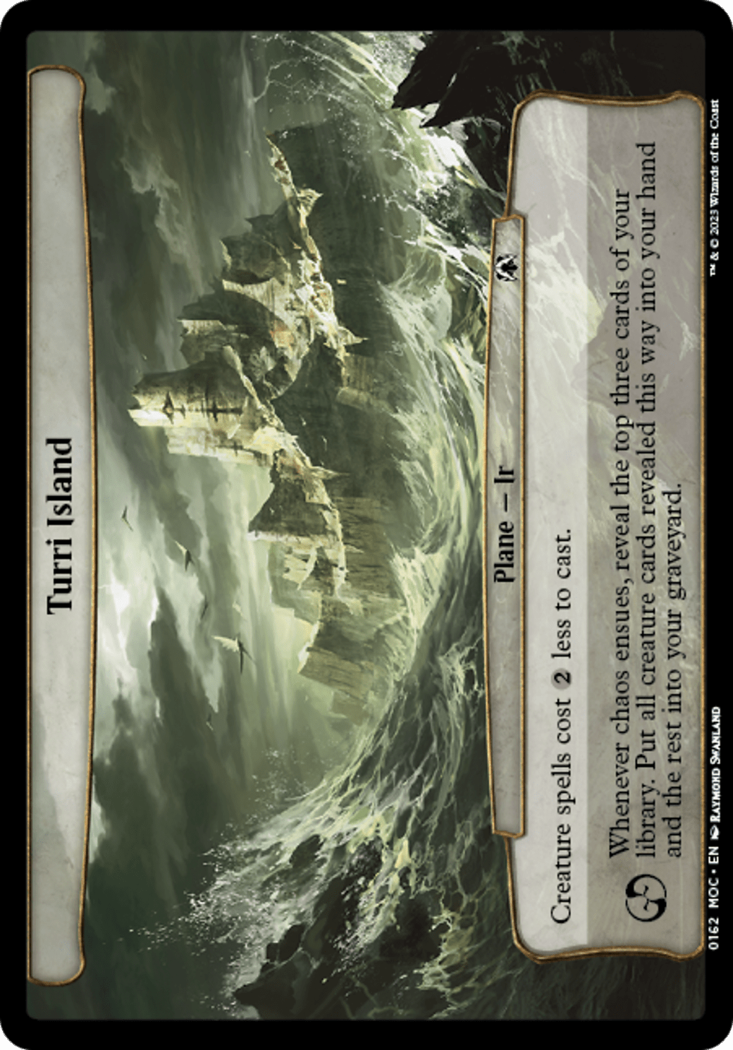 Turri Island [March of the Machine Commander] MTG Single Magic: The Gathering  | Multizone: Comics And Games
