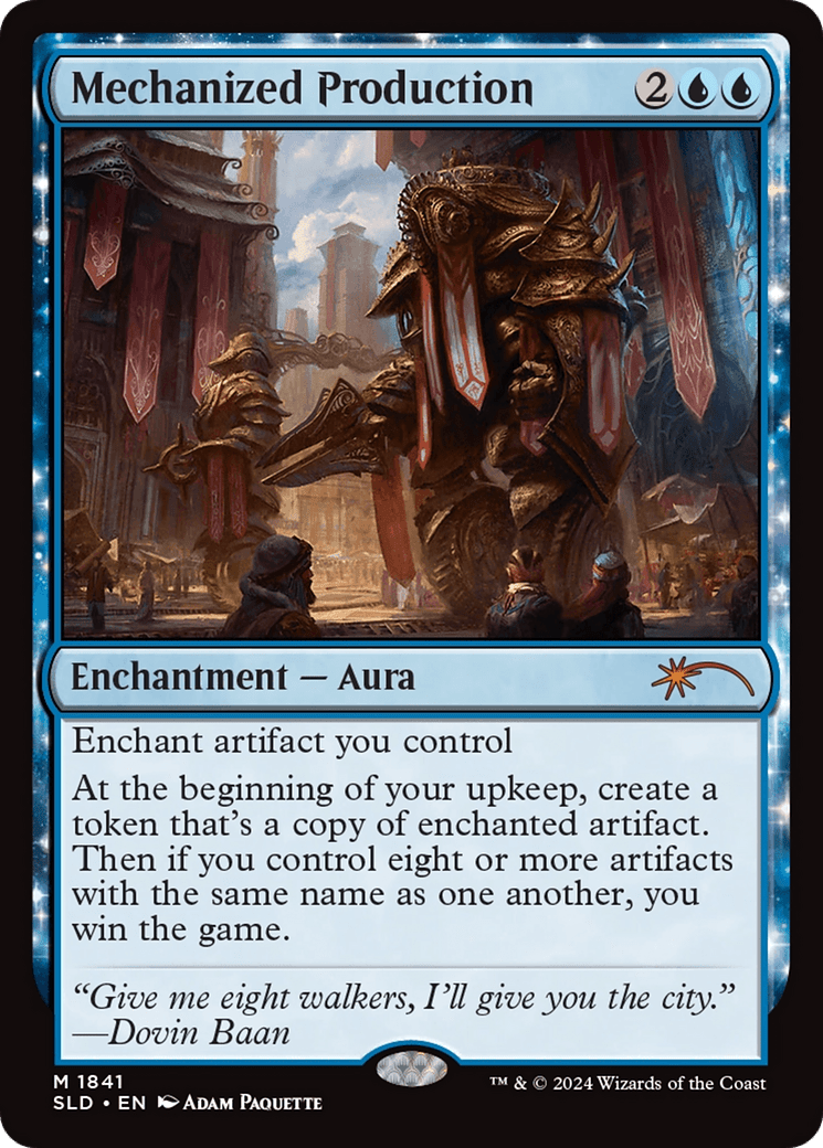 Mechanized Production [Secret Lair Drop Series] MTG Single Magic: The Gathering  | Multizone: Comics And Games