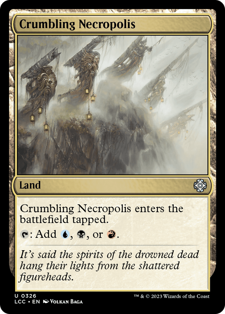 Crumbling Necropolis [The Lost Caverns of Ixalan Commander] MTG Single Magic: The Gathering  | Multizone: Comics And Games