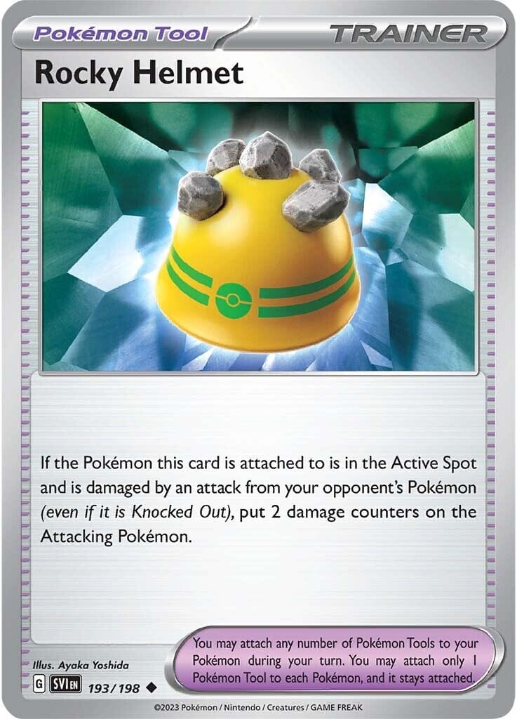 Rocky Helmet (193/198) [Scarlet & Violet: Base Set] Pokemon Single Pokémon  | Multizone: Comics And Games