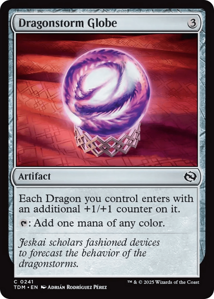 Dragonstorm Globe [Tarkir: Dragonstorm] MTG Single Magic: The Gathering  | Multizone: Comics And Games