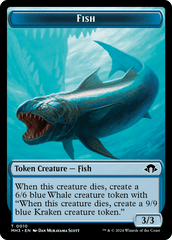 Servo // Fish Double-Sided Token [Modern Horizons 3 Tokens] MTG Single Magic: The Gathering  | Multizone: Comics And Games