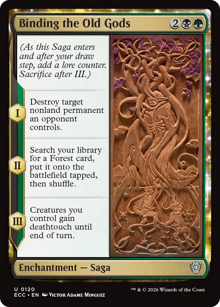 Binding the Old Gods [Lorwyn Eclipsed Commander] MTG Single Magic: The Gathering  | Multizone: Comics And Games