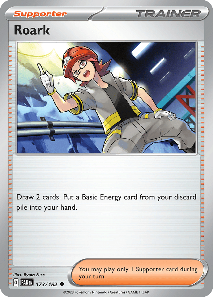 Roark (173/182) [Scarlet & Violet: Paradox Rift] Pokemon Single Pokémon  | Multizone: Comics And Games