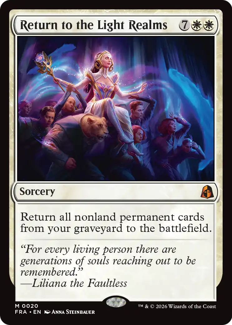 Return to the Light Realms [Reality Fracture] MTG Single Magic: The Gathering  | Multizone: Comics And Games
