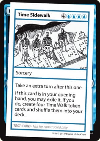Time Sidewalk (2021 Edition) [Mystery Booster Playtest Cards] MTG Single Magic: The Gathering  | Multizone: Comics And Games