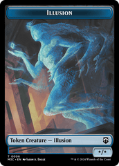 Illusion // Servo Double-Sided Token [Modern Horizons 3 Commander Tokens] MTG Single Magic: The Gathering  | Multizone: Comics And Games