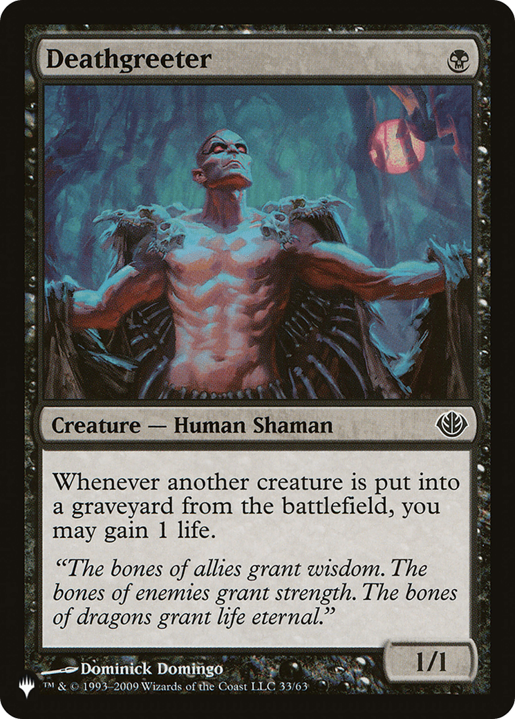 Deathgreeter [The List] MTG Single Magic: The Gathering  | Multizone: Comics And Games