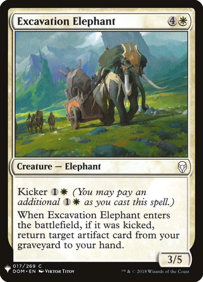 Excavation Elephant [Mystery Booster] MTG Single Magic: The Gathering  | Multizone: Comics And Games