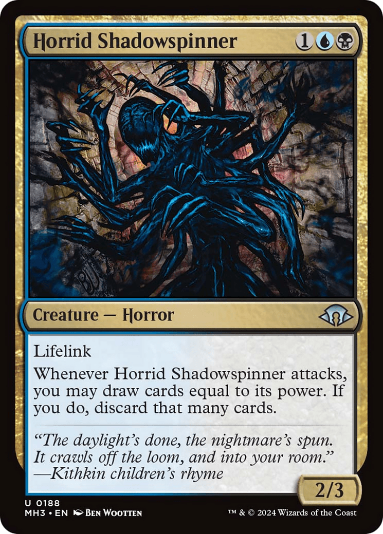 Horrid Shadowspinner [Modern Horizons 3] MTG Single Magic: The Gathering  | Multizone: Comics And Games