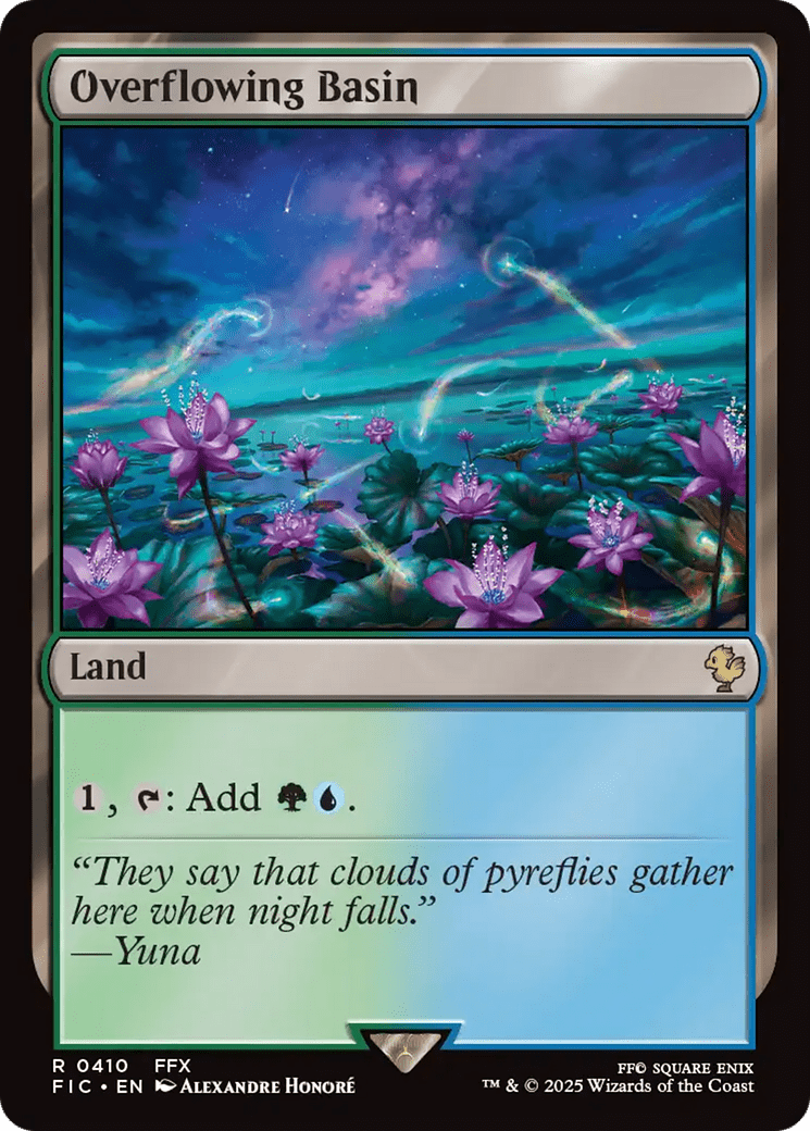 Overflowing Basin [FINAL FANTASY Commander] MTG Single Magic: The Gathering  | Multizone: Comics And Games
