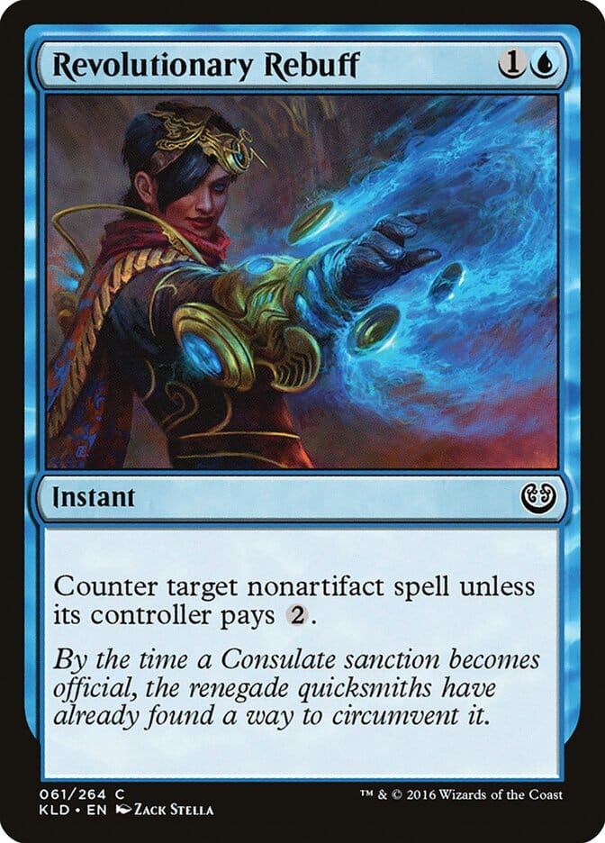 Revolutionary Rebuff [Kaladesh] MTG Single Magic: The Gathering  | Multizone: Comics And Games