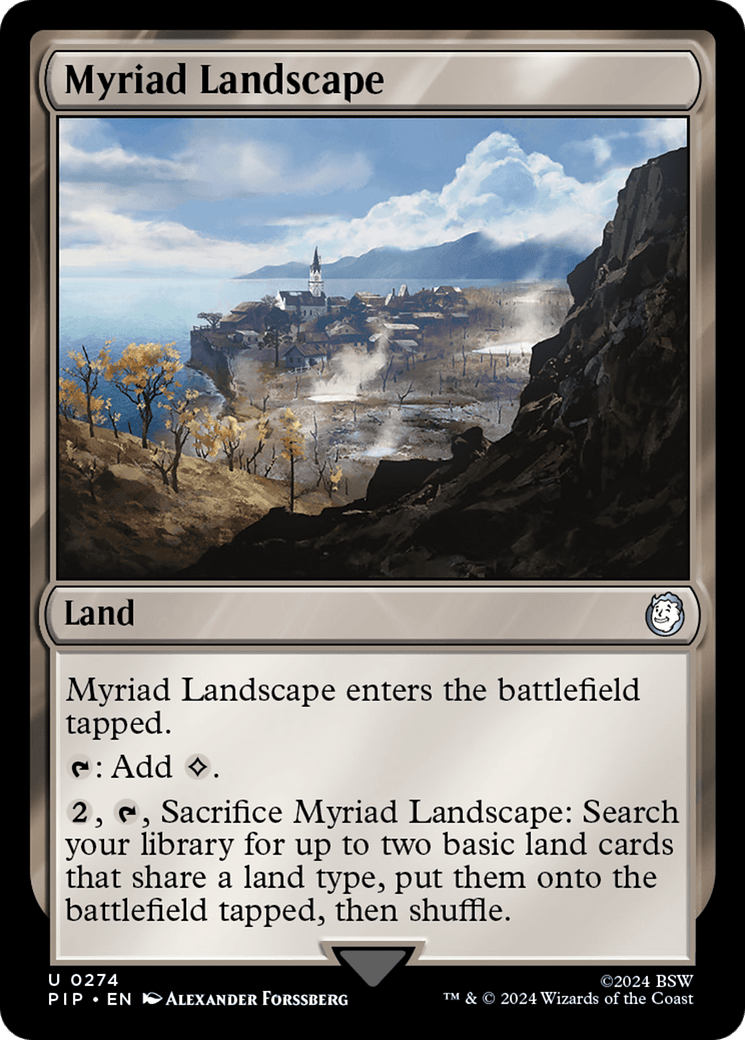 Myriad Landscape [Fallout] MTG Single Magic: The Gathering  | Multizone: Comics And Games