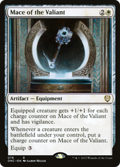 Mace of the Valiant [Phyrexia: All Will Be One Commander] | Multizone: Comics And Games